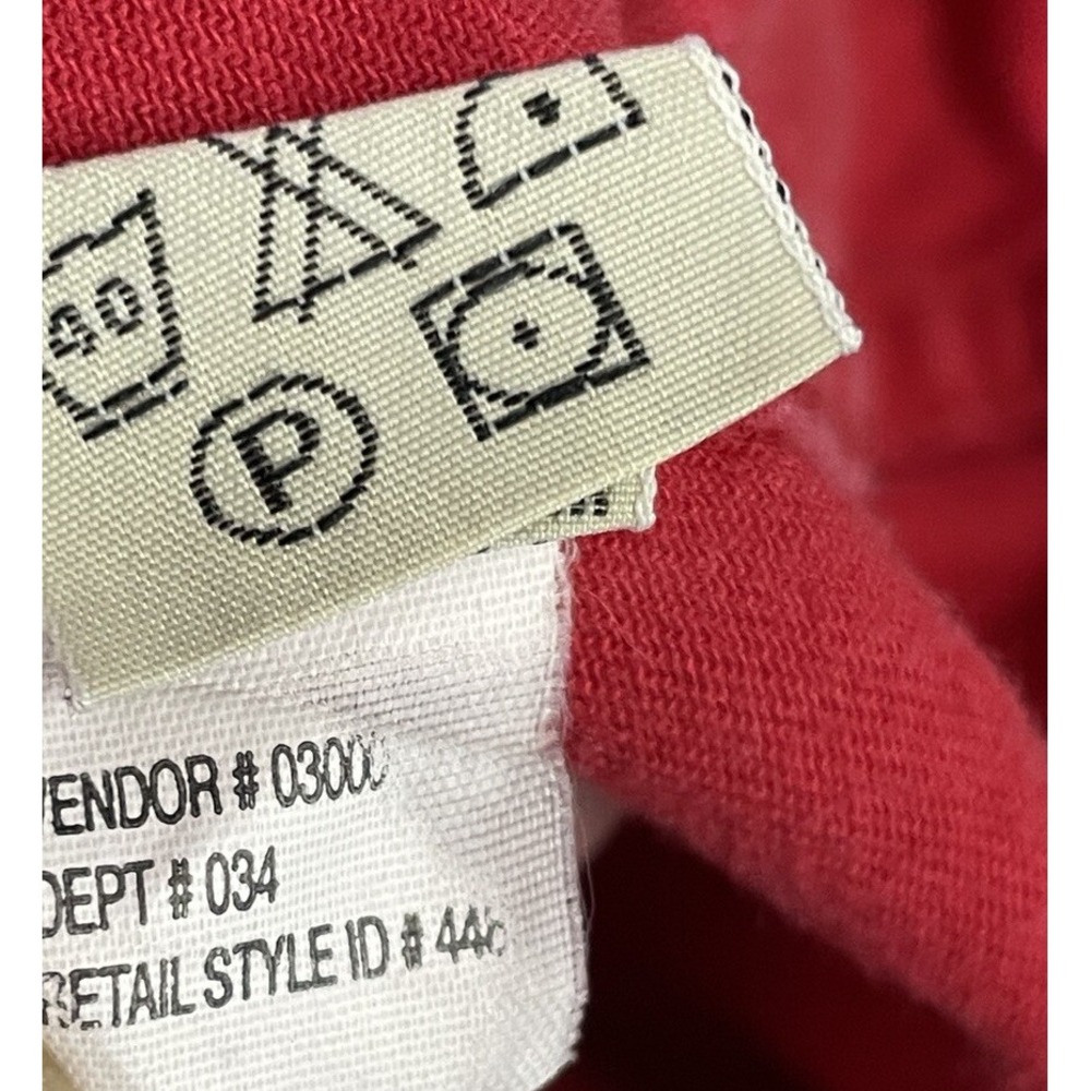 Eddie Bauer Shirt Mens LARGE‎ Red  Long Sleeve Button Up Outdoor Vintage - Picture 6 of 7